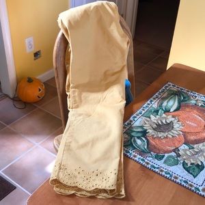 Beautiful scallop bottom pants!